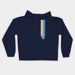 Vintage Hitchhiker Kids Hoodie